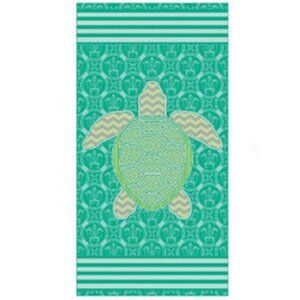 New Green Sea Turtle Beach Towel Cotton Bath Pool GIFT Ocean Honu Turtles Motif